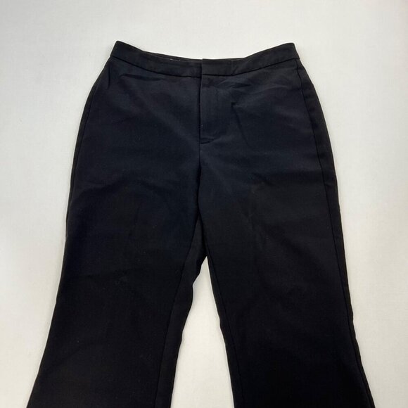 Nine West Kick Flare High Rise Dress Pants Black Womens Size 8 - Picture 2 of 10